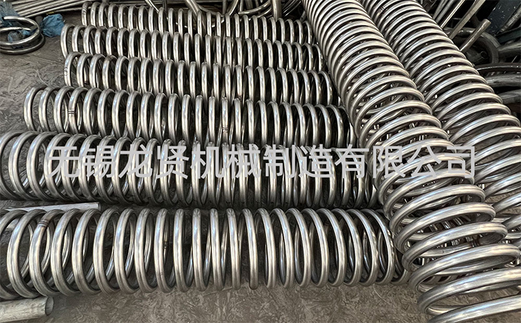 用在這里的不銹鋼盤管！